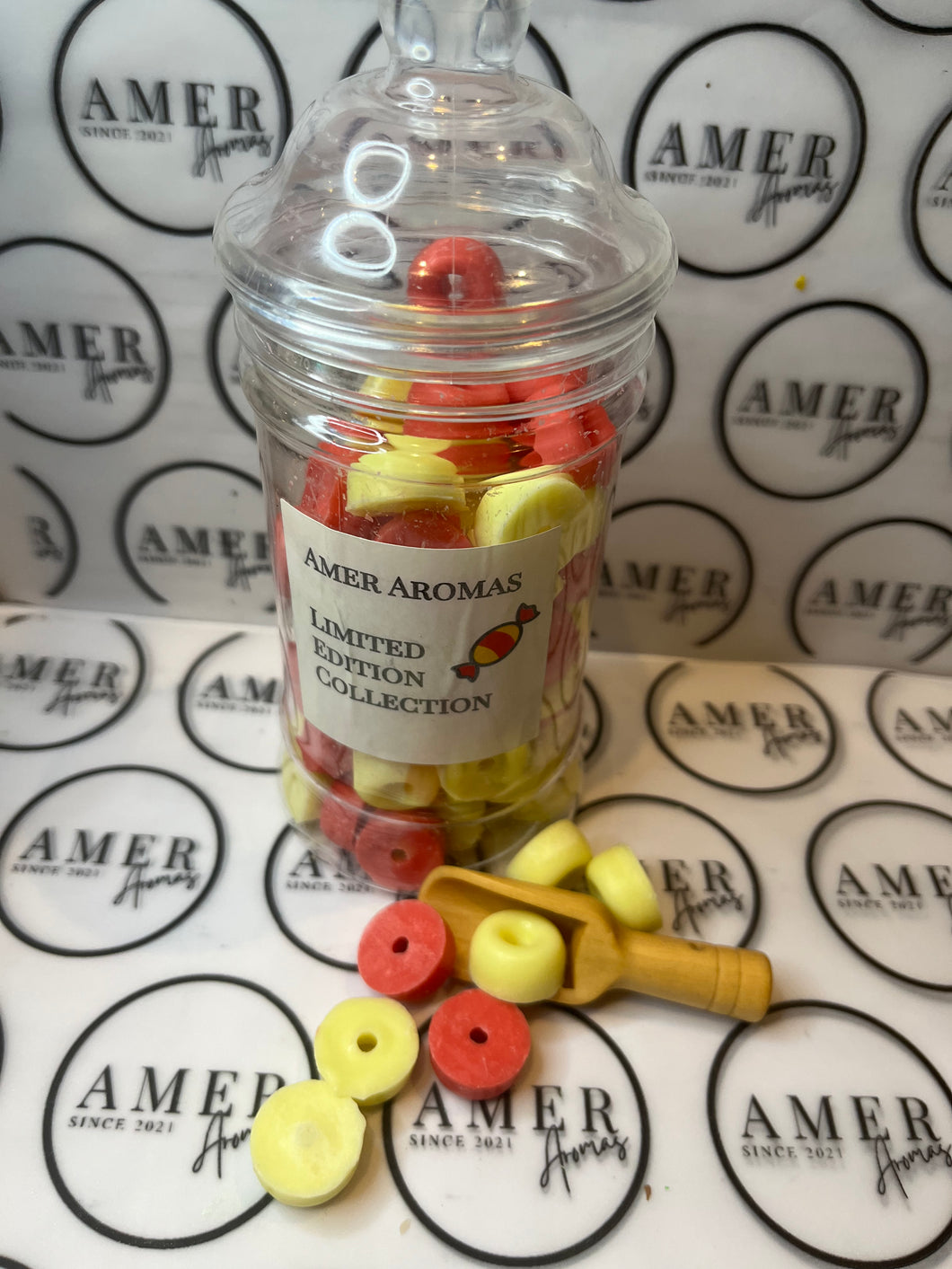 Sweetie Jars Rhubarb and Custard